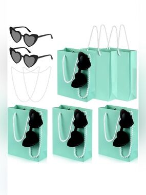 NEW Party Favor Gift Bag Set of 6 Breakfast at Tiffany’s 🌺